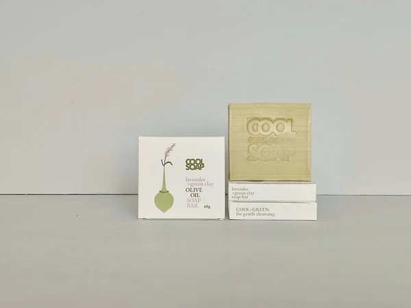 The Cool Projects. Σαπούνι ελαιολάδου με λεβάντα & πράσινο άργιλο