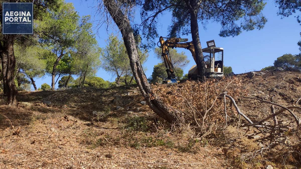 Ανατέθηκε το έργο για τη συντήρηση και βελτίωση του δασικού οδικού δικτύου της Αίγινας.