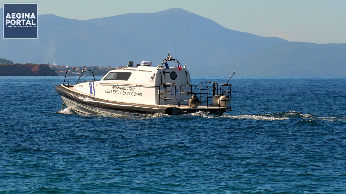 Παροχή συνδρομής του Λιμεναρχείου Αίγινας, σε ιστιοφόρο σκάφος με μηχανική βλάβη, νότια του Αγκιστρίου.