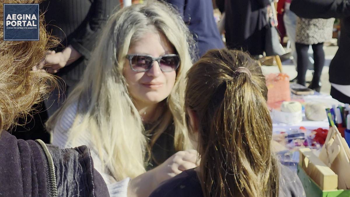 Με face painting και χριστουγεννιάτικες κατασκευές από τη Μαριάνθη Στάθη