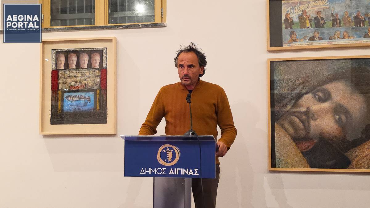 Ακολούθησε ο Αντιδήμαρχος Παιδείας και Αθλητισμού, κ. Βασίλης Ζαμπέλης