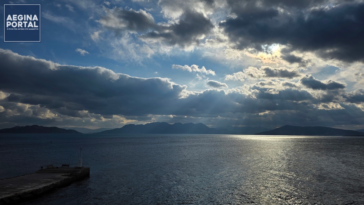 Ισχυρές βροχοπτώσεις και καταιγίδες αναμένονται το διήμερο Τετάρτη 21 και Πέμπτη 22 Ιανουαρίου στην Αίγινα.