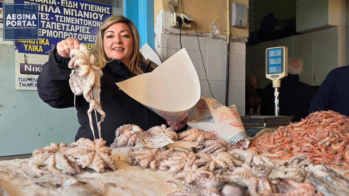 α οστρακοειδή και τα χταπόδια έχουν σήμερα την τιμητική τους