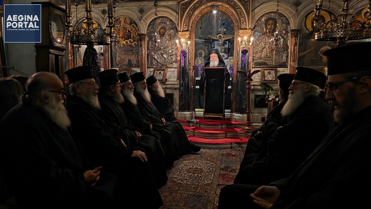 Ιδιαίτερη αναφορά έκανε στην παραβολή των εργατών του αμπελώνα