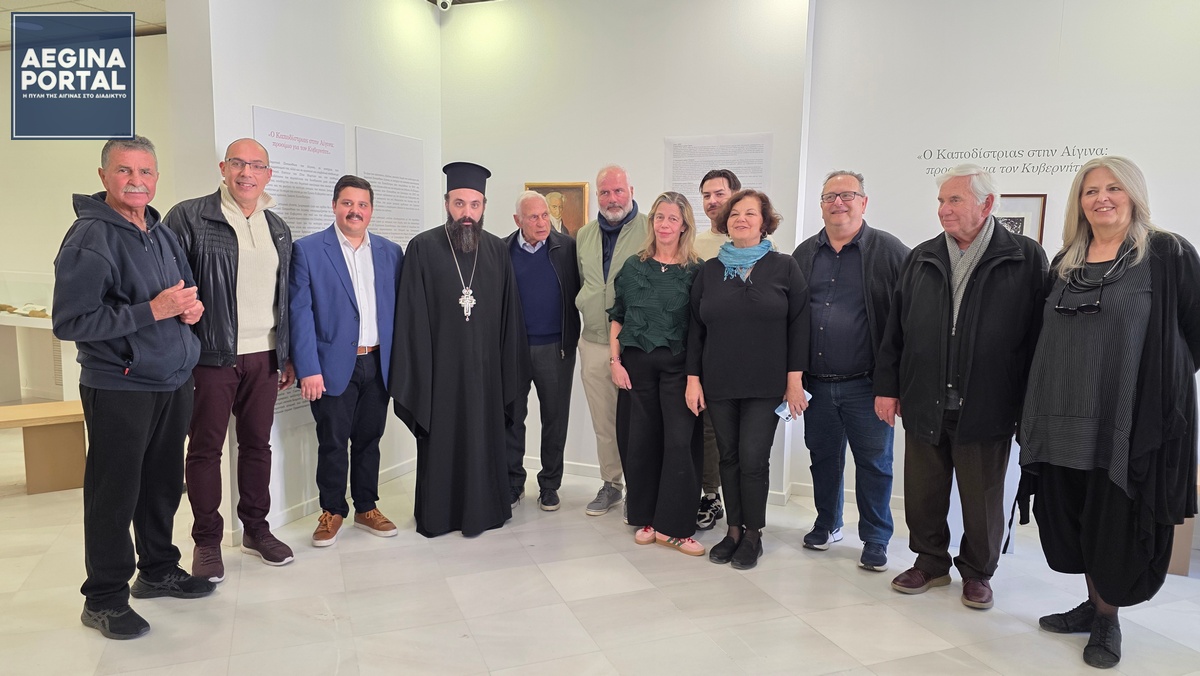 Ο πρόεδρος της Πινακοθήκης κ. Πτερούδης καλωσόρισε το κοινό, εκφράζοντας την ικανοποίησή του