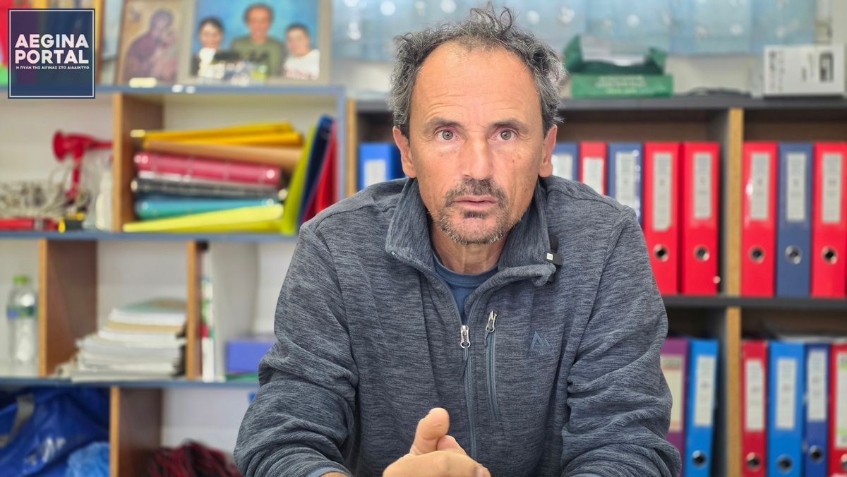 Ξεκίνησαν τα σχολικά γεύματα και στην Αίγινα. Τι δήλωσε ο αντιδήμαρχος Παιδείας κ. Βασίλης Ζαμπέλης.