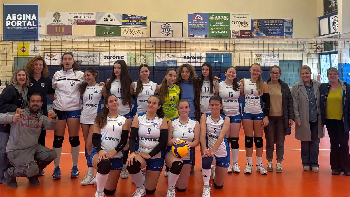 Α.Ο.Α. Σαρωνικός-Α.Ο. Π. Φαλήρου 3-1 σετ. Για την 10η αγωνιστική των Κ-18 των κοριτσιών της ΕΣΠΕΔΑ.