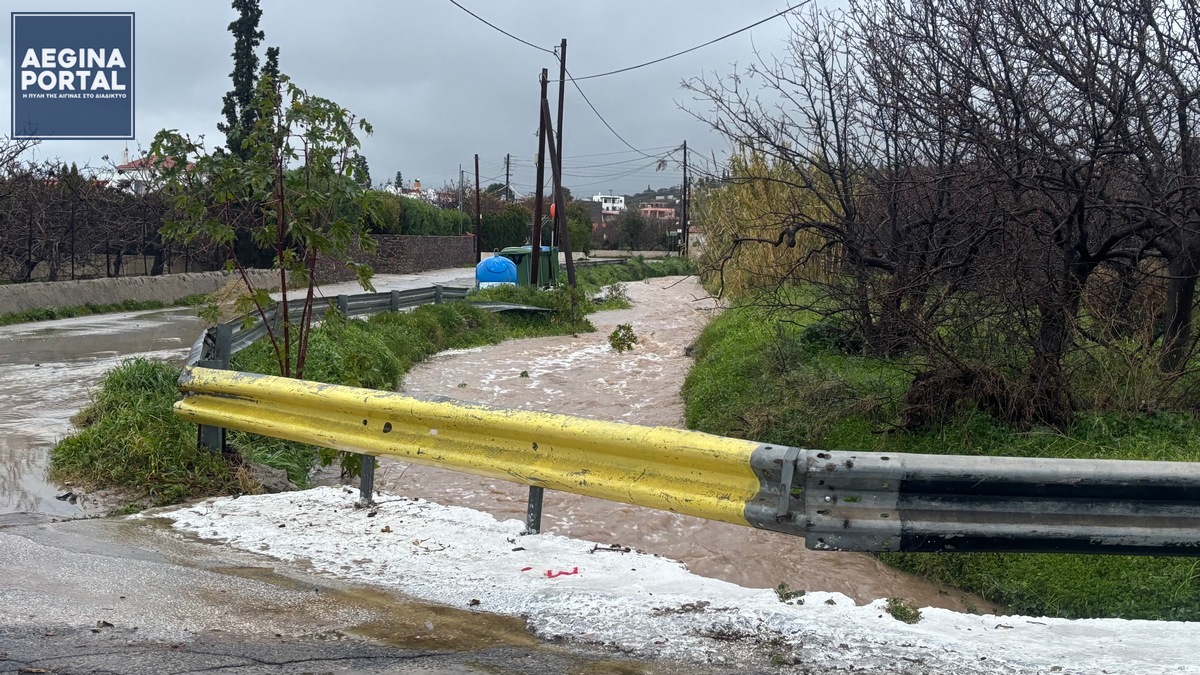 Το ρέμα του Αγίου Βασιλείου λειτούργησε καλά χωρίς να υπερχειλίσει