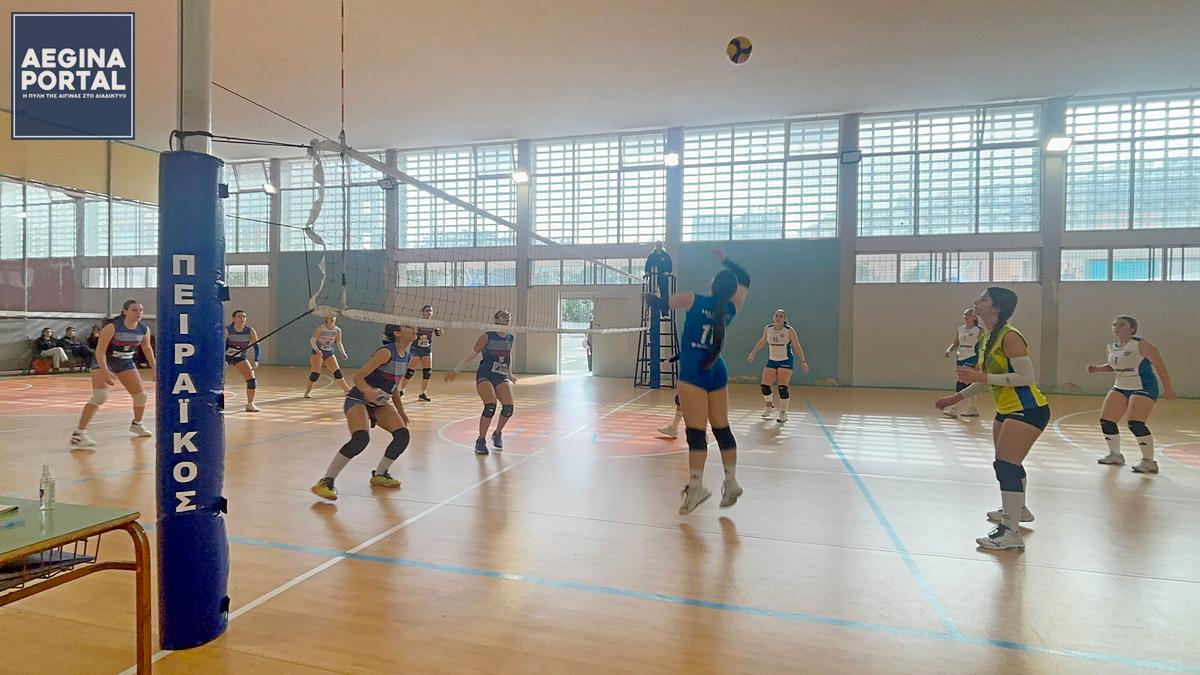 Οι Πειραιώτες δεν είχαν την παραμικρή απάντηση στο πιεστικό σερβίς