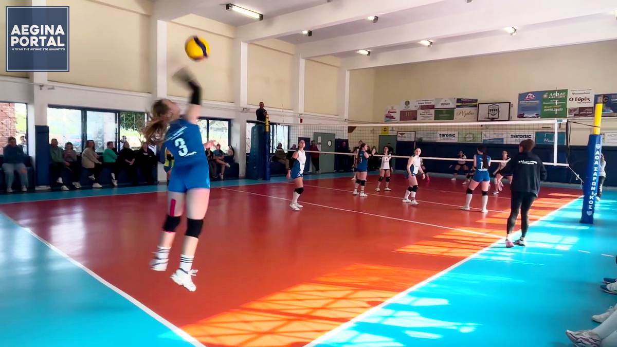 Οι βολεϊμπολίστριες του νησιού μπήκαν καταπληκτικά στο ματς, κυριαρχώντας πλήρως του αντιπάλου