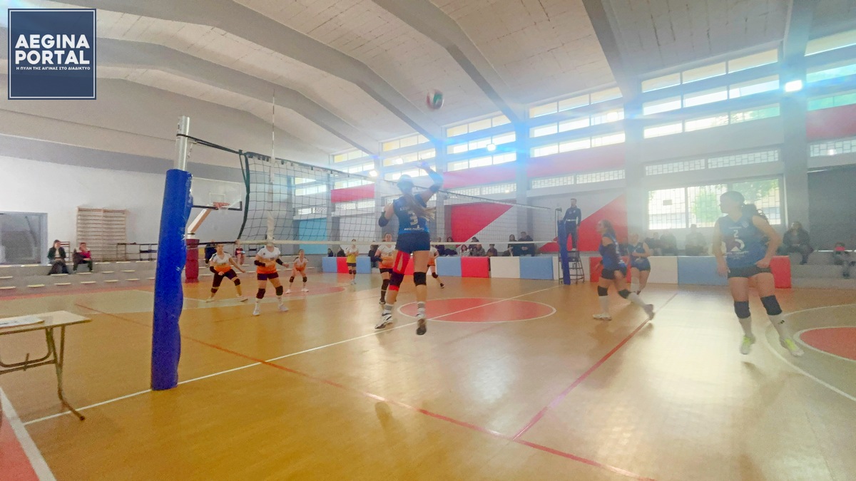 Α.Ο. Λέοντες Καμινίων - Α.Ο.Α. Σαρωνικός 0-3 σετ. Για την 5η αγωνιστική των Κ-16 των κοριτσιών της ΕΣΠΕΔΑ.