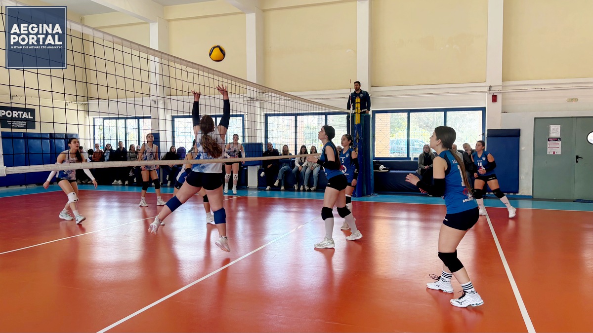 Α.Ο.Α. Σαρωνικός-Α.Γ.Σ. Άρτεμις 0-3 σετ. Για την 1η αγωνιστική της Β’ φάσης των Κ-16 των κοριτσιών της ΕΣΠΕΔΑ.