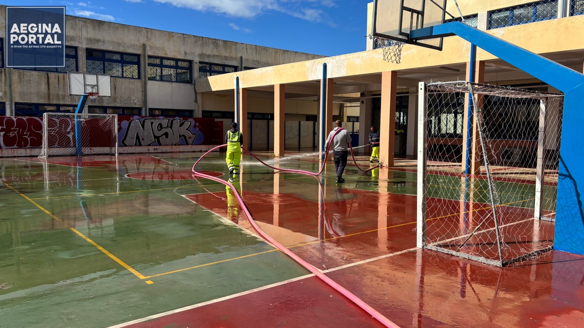 Χωρίς προβλήματα έγινε η απορροή των υδάτων στον Βυρό στον Μαραθώνα.