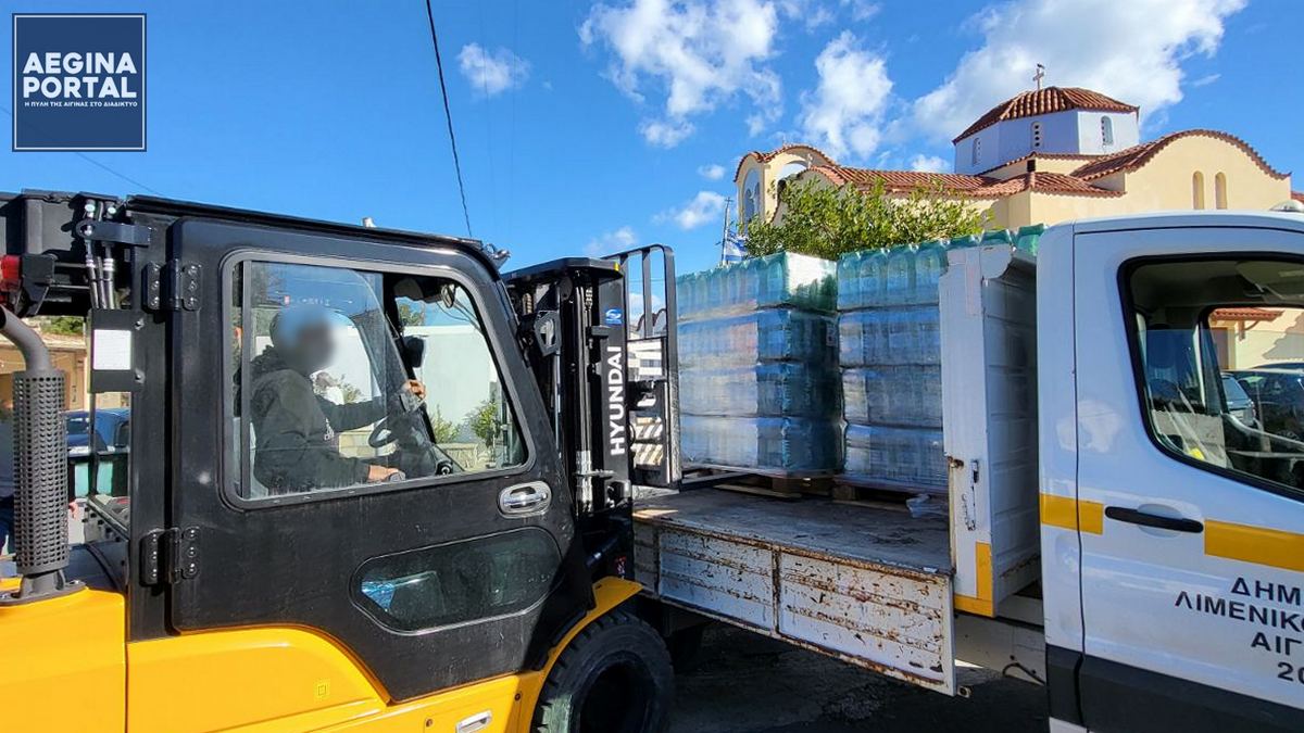 Διανομή εμφιαλωμένων νερών στην Δημοτική Κοινότητα Βαθέος, χωρίς προηγούμενη ανακοίνωση.