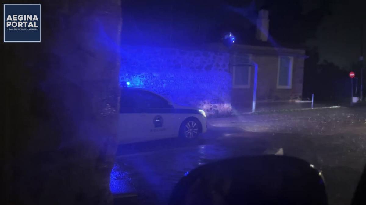 Όχημα από το Αστυνομικό Τμήμα Αίγινας